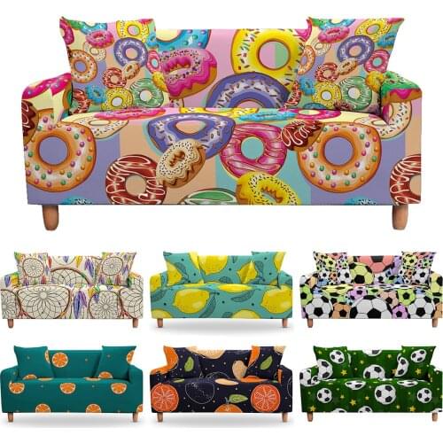 Childrens Day Sofa Cover Elastic Couch Slipcovers Stretch Furniture Protector Four Seasons Anti-dirty Sofa Case 1/2/3/4-seater