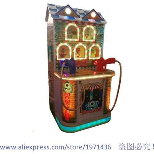 Cheap Price Mini Cute Simultor Gun Shooting Games Fight Monster Arcade Machine For Malls