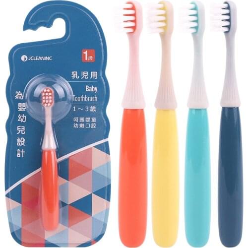 1PC 1-3 year children soft silicone training toothbrush baby child teeth oral care toothbrush tool kids toothbrush baby supplies