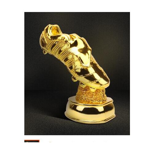 European cup golden shoe award top shooter trophy customized football competition creative trophy World culpture crafts statue