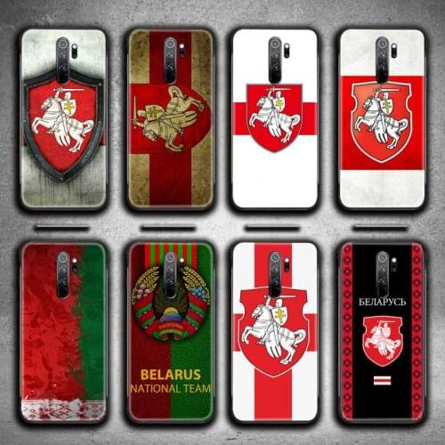 Belarus flag Phone Case for Redmi 9A 8A 7 6 6A Note 9 8 8T Pro Max Redmi 9 K20 K30 Pro