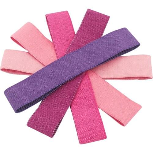 Hot Yoga Resistance Band Gym Fitness Rubber Bands Hip Expander 5 Resistance Levels Workout Trainning Exercise Equipment