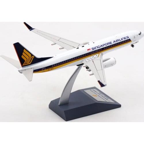 Diecast 1:200 Singapore Airlines B737-800 9V-MGA Planes Model Toy Airplanes Alloy Aircraft Plane For Collectible Collection Show