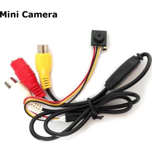 FPV Mini Home Security Surveillance Video Camera Micro 700TVL CMOS Sensor Analog Camera Black