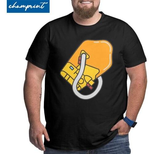 Mens Death Stranding BB Pod T Shirts Vintage Short Sleeve Tops Round Neck Big Tall Tee Shirt Large 4XL 5XL 6XL T-Shirt