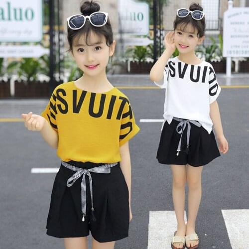 Girl Clothes Little Girls Clothing Set 2019 Summer Kids Boutique Outfits Sundress 3 4 5 6 7 8 9 10 11 12 13 14 15 Years