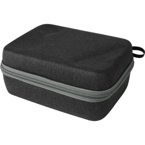 Portable Drone Remote Control Protective Case with Carabiner for DJI Mini 2 Controller Shock-Proof Carrying Storage Box Pouch