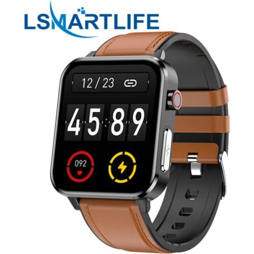 E86 Smart Watch ECG PPG Smartwatch 1.7inch HD Screen IP68 Fitness Tracker Temperature Sport For Men Women