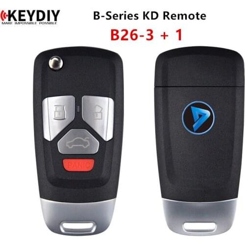KEYECU Universal Remote B-Series for KD900 KD900+ URG200, KEYDIY Remote for B26-3 + 1