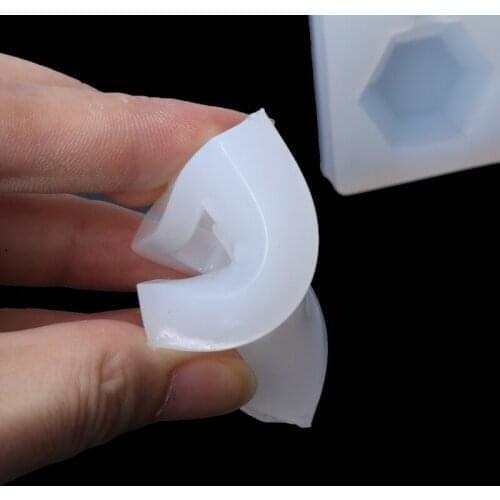 3Pcs Perfume Bottle Silicone Epoxy Resin Mold Pendant Candy Chocolate Cake Mould