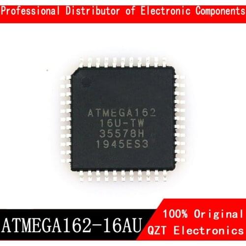 5pcs/lot ATMEGA162-16AU ATMEGA162-16 ATMEGA162 QFP-44 In Stock