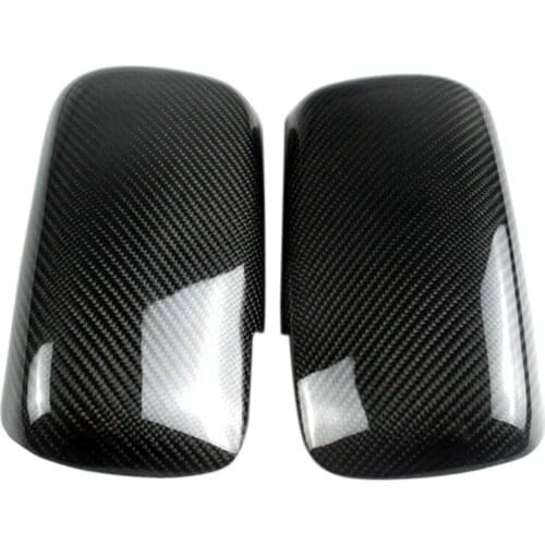 Car Carbon Fiber Side Rearview Mirror Cover for Mitsubishi Lancer Evo 7 8 9 2001-2007