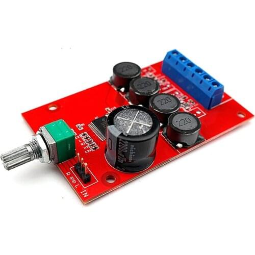 Taidacent TPA3118 Stereo Digital Power Amplifier Dual Channel Output 25w + 25w with Volume Adjustment DIY Digital Amplifier