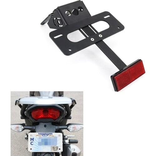 Fender Eliminator Rear Tail Tidy License Plate Holder Fit For Kawasaki VERSYS-X300 / VERSYS-X250 2017 2018 2019 2020 2021