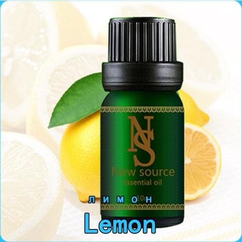 Lemon Essential oil 10ml Pure Plant Massage Essential Oil Relax for Scrape Therapy Spa Improve Sleep Body Skin Care