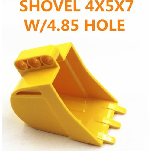 HOT SALES Building Blocks MOC Technical Parts 4 pcs SHOVEL 4X5X7 W/ 4.85 HOLE Bricks compatible with lego for kids boys toy