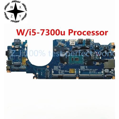 For DELL Latitude E5480 Laptop Motherboard CN-0HXXM1 0HXXM1 CDM70 LA-E081P With SR340 i5-7300u CPU DDR4 MB 100% Tested Fast Ship