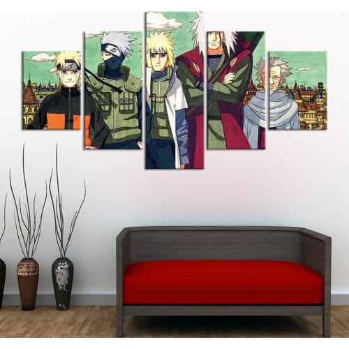 Wall Art Modular Canvas HD Prints Posters Home Decor Pictures 5 Piece Art Paintings Framework