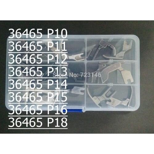 NO:12 SET FOOT 9 A LOT SPECIAL Presser Foot SPECIAL FEET for Industrial Sewing Machine Brother Juki Singer Siruba Toyota