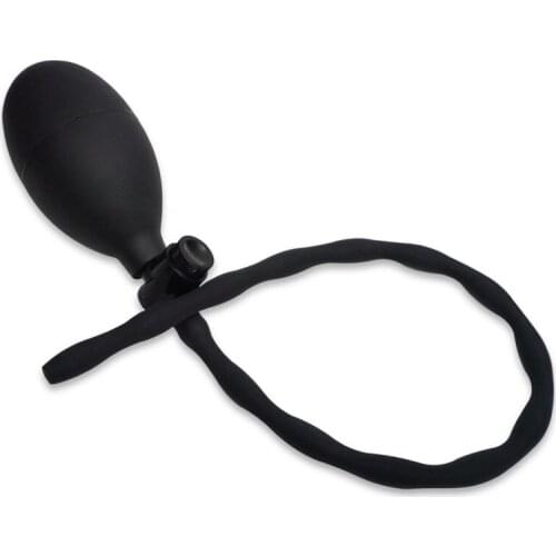 Inflatable Male Penis Plug Urethra Catheter Urethral Sound Dilator Bdsm Sounding Sex Toy For Men Masturbators Penis Stimulation