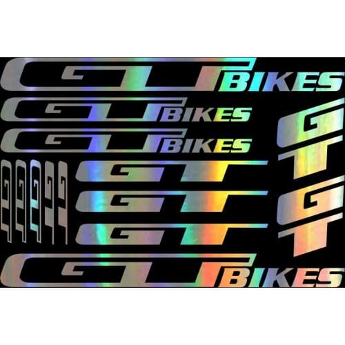 Dawasaru for GT Bikes Bicycle Accessories Decal KK Car Stickers Sheet Frame Cycle Cycling Bicycle MTB Road,32cm*21cm