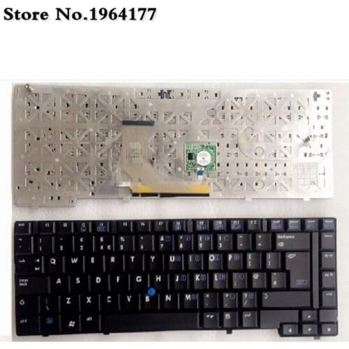 New UK keyboard for HP COMPAQ NC6400 6400 UK LAYOUT Laptop Keyboard Black QWERTY