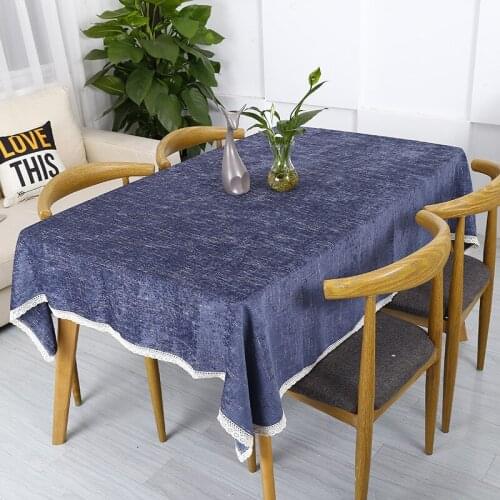 Pure Color Chenille Table Cloth, Tea Table Cloth, Table Cloth, Multi-purpose Square Towel, Sofa Cover Towel, Dust-proof Towel