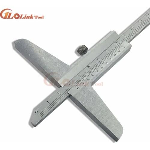 Vernier Depth Gauge 0-150mm/0.02mm Depth Caliper Micrometer Measuring Tools Mini Vernier Caliper gauge mikrometre