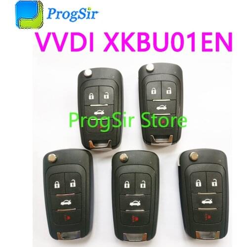Xhorse VVDI 3+1 Button 4 Button Remote XKBU01EN Universal Remote Control for Buick Type