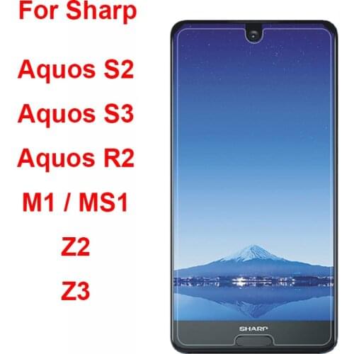 Sharp Aquos S2 S3 R3 Tempered Glass Phone Film For Sharp Z3 R5G Screen Protector Protective Guard Glass For Sharp R5G Film