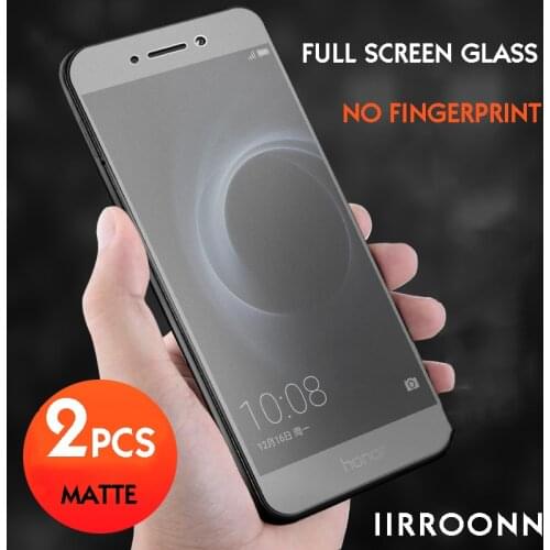 2pcs/lot Matte Tempered Glass For Huawei Honor 8 lite Screen Protector For Honor 8 lite Glass 6D Frosted Protective Film