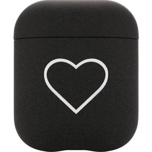 For Airpods1/2 Shape Case Cover Protective PC Hard Shell Heart Anti-vibration And Anti-wear For Airpods1/2 Earphones Accessories
