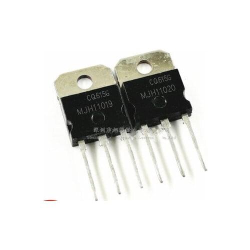 10PCS/lot 5pairs 5PCS MJH11019+5PCS MJH11020 TO-2185