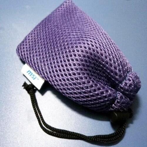 100pcs free shipping mesh drawstring pouches mesh jewelry gift bags custom logo headset bag jewelry storage bag