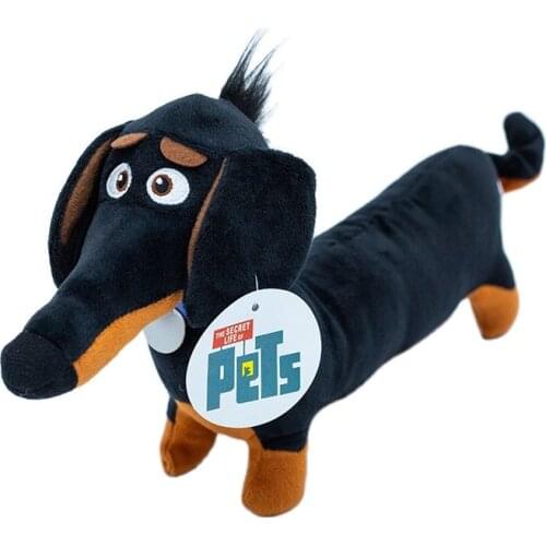 15CM Ty Big Eyes Stuffed Animal the Secret Life of Pets Buddy The Dachshund Soft Toys Collection Doll Christmas Gift