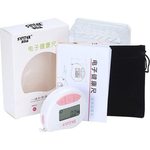 150cm Electronic Health Band Tape Ruler Circumference Linear Measure Mode Body Fat Caliper Digital Body Tape Measure Data Record