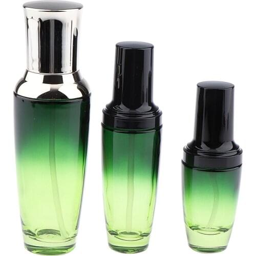 2pcs Beauty Empty Pump Bottle Makeup Jar for Skin Care Product Container