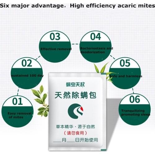 3 Packs Natural Bed Bugs Killer Eco-Friendly killing bed bugs Anti bedbug Repeller Insecticide Home Defense Treatment