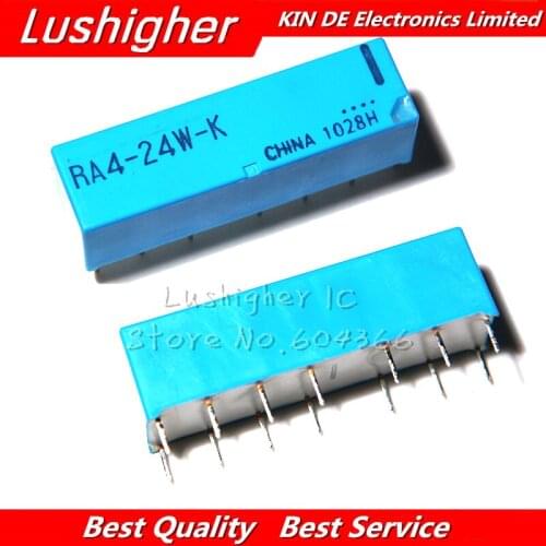 5Pcs RA4-24W-K RA424WK 24VDC DC24V DIP14