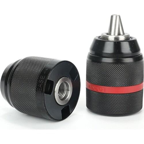 59/71mm Keyless Drill Chuck 1/2-20UNF Mount 2~13mm Self-Tighten Drill Chuck For Multiple Purposes Hand Drill Chuck