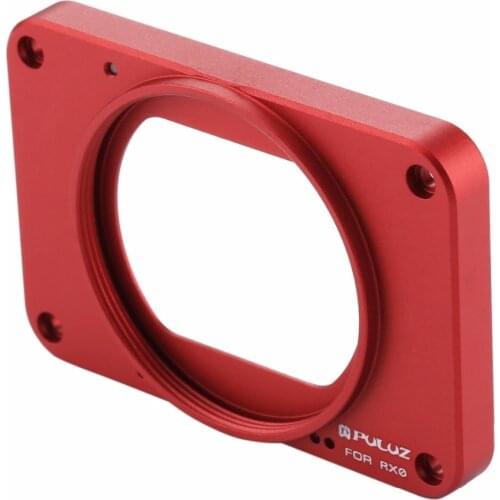 Accessories for Sony RX0/RX0 II Aluminum Alloy Front Panel + 37mm UV Filter Lens+Lens Sunshade screws and Scr For Sony RX0