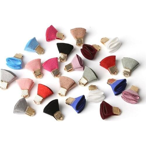 15x15mm 20pcs/bag Korea Velvet Clip Mini Tassel For Making Arts Crafts Sewing/DIY Apparel Sewing Fabric/Tassel Fringe