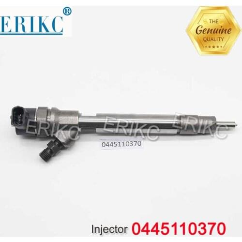 ERIKC Common Rail Injection 0445110370 Fuel Injector 0445 110 370 Auto Diesel Spray Inyector 0 445 110 370