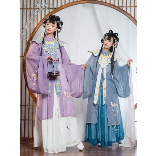 Hanfu Suit Women Chinese Traditional Clothing Girl Cosplay Dress Oriental Fairy Dancewear