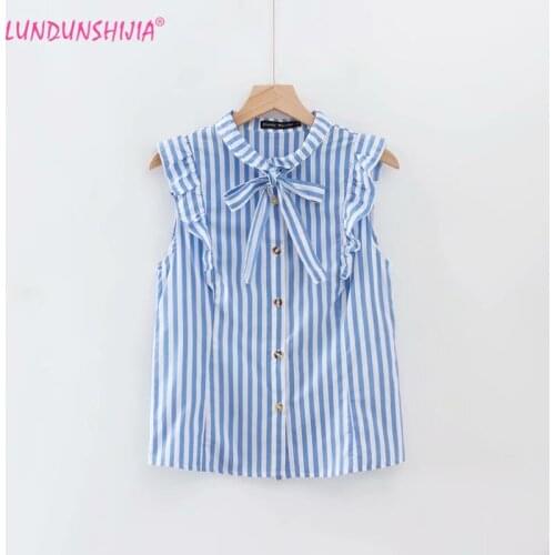 Блузки без рукавов LUNDUNSHIJIA China At AliExpress