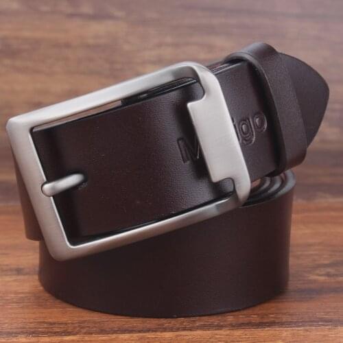 New hot designer belt men high quality full grain 100% real genuine leather girdle luxury brown ceinture natural 3.8 wide belt