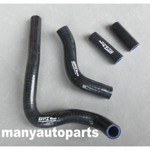 FOR Honda CR250 CR250R CR 250 R 1992-1996 1992 1993 1994 1995 1996 silicone radiator hose BLK