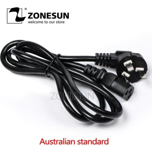 ZONESUN Universal EU GER AU CHN Plug Adapter European Germany Australia Chinese Power Socket Plug for electric filling machine