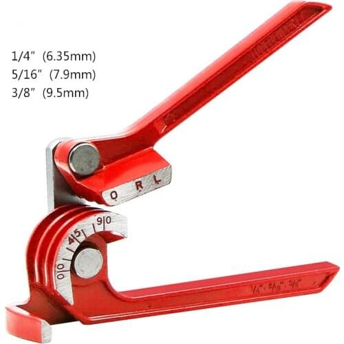 3 in 1 Copper Tube Bender suitable for 1/4&5/16&3/8 inch tubes Forming Bending Bender Tool Pliers 6mm 8mm 10mm Pipe bending pli