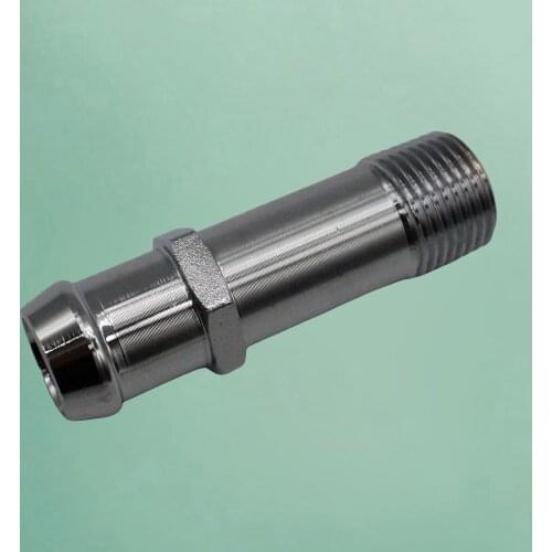 High-quality 1/2" NPT To 3/4" Barb General Iron connector Heater Hose Adapter for Water Pump SBF Motors Hose Water Pump 5/8in